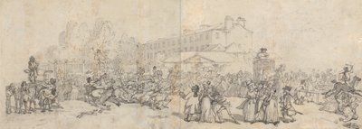 Hyde Park Corner tekijältä Thomas Rowlandson