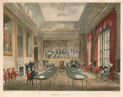 Trinity Housen sisustus tekijältä Thomas Rowlandson