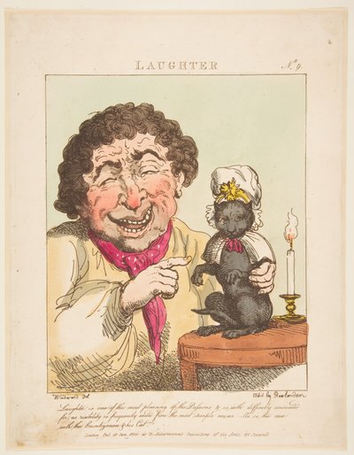 Naurua, 21. tammikuuta 1800. tekijältä Thomas Rowlandson