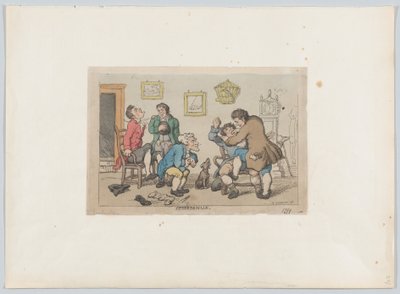 Legerdemain, 1799, 1799. tekijältä Thomas Rowlandson
