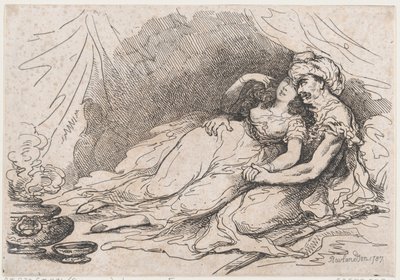 Rakkaus idässä tekijältä Thomas Rowlandson