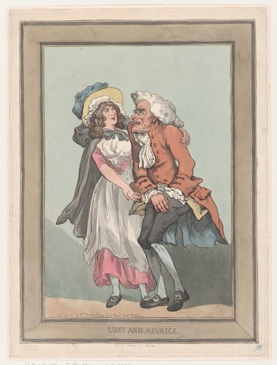 Himo ja ahneus, 29. marraskuuta 1788, 29. marraskuuta 1788. tekijältä Thomas Rowlandson