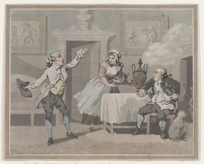 Manager & Spouter, 1. heinäkuuta 1802, 1. heinäkuuta 1802. tekijältä Thomas Rowlandson
