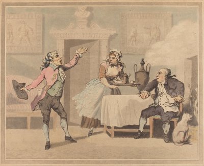 Manager ja Spouter tekijältä Thomas Rowlandson