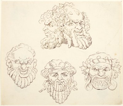 Naamiot tekijältä Thomas Rowlandson