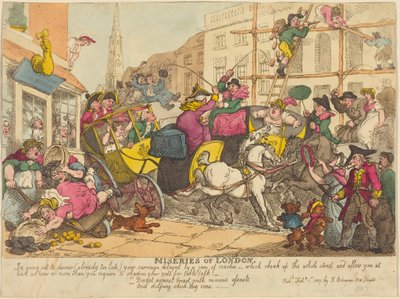 Lontoon kurjuudet tekijältä Thomas Rowlandson