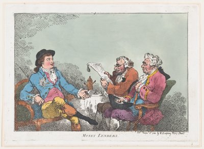 Rahalainaajat, 8. marraskuuta 1784, 8. marraskuuta 1784. tekijältä Thomas Rowlandson