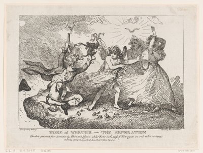 Lisää aiheesta Werther-The Separation: Charlotte Preserved from Destruction, Albert and ..., 6. toukokuuta 1786. tekijältä Thomas Rowlandson
