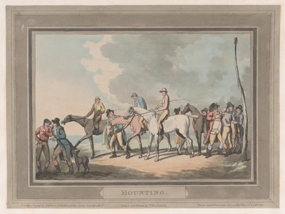 Mounting [The Mount], 1. tammikuuta 1799, 1. tammikuuta 1799. tekijältä Thomas Rowlandson
