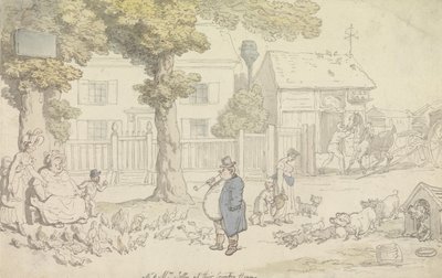 Herra ja rouva Jolly maaseututalossaan tekijältä Thomas Rowlandson