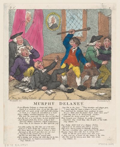 Murphy Delaney, 15 de juny de 1807, 15 de juny de 1807. finlandès tekijältä Thomas Rowlandson