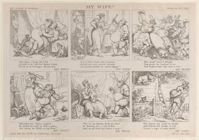 Vaimoni!, 16. marraskuuta 1815, 16. marraskuuta 1815. tekijältä Thomas Rowlandson