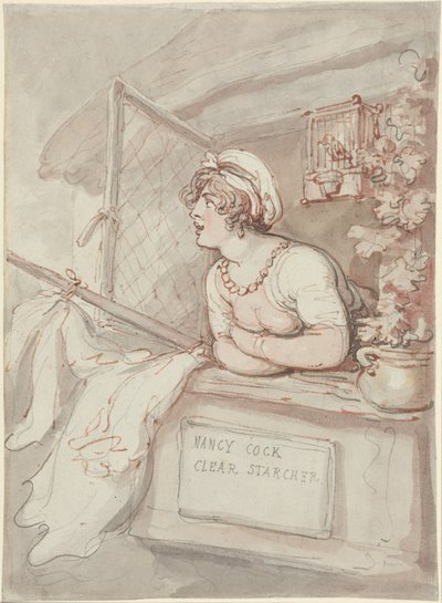 Nancy Cock – Clear Starcher tekijältä Thomas Rowlandson