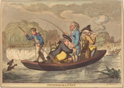 Kärsivällisyys pisteessä tekijältä Thomas Rowlandson