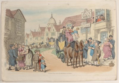 Levy 19, julkaisusta World in Miniature, 1816, 1816. tekijältä Thomas Rowlandson