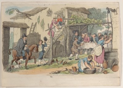 Levy 34, julkaisusta World in Miniature, 1816., 1816. tekijältä Thomas Rowlandson