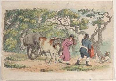 Levy 40, julkaisusta World in Miniature, 1816, 1816. tekijältä Thomas Rowlandson