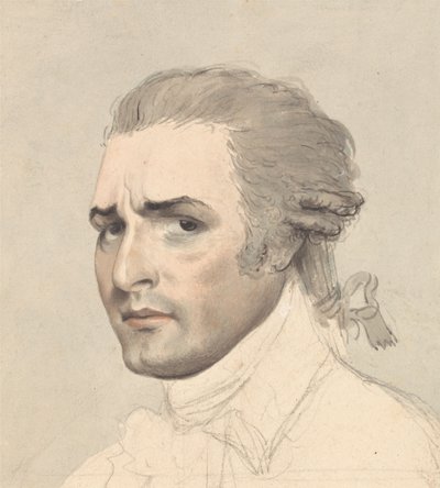 John Philip Kemblen muotokuvatutkimus tekijältä Thomas Rowlandson