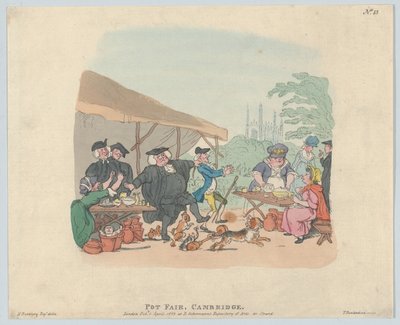 Pot Fair Cambridge, 1. toukokuuta 1803, 1. toukokuuta 1803. tekijältä Thomas Rowlandson