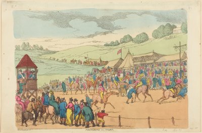 Valmistautuminen aloittamiseen tekijältä Thomas Rowlandson