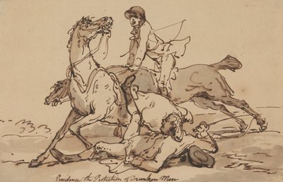 Providence – Juopuneiden miesten suojelu tekijältä Thomas Rowlandson