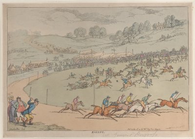 Kilpailu, 20. lokakuuta 1811, 20. lokakuuta 1811. tekijältä Thomas Rowlandson