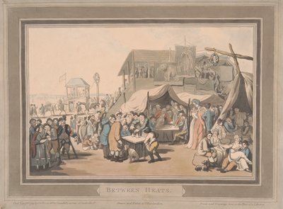 Kilpailu [kuuden kappaleen sarja]:  4. Erien välillä tekijältä Thomas Rowlandson