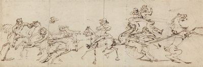 Moottoripyörä- ja autoilun onnettomuudet tekijältä Thomas Rowlandson