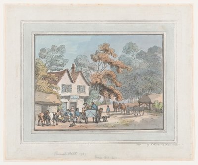 Maaseututalo, 1787, 1787. tekijältä Thomas Rowlandson