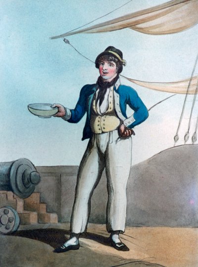 Merimies, 1799 tekijältä Thomas Rowlandson