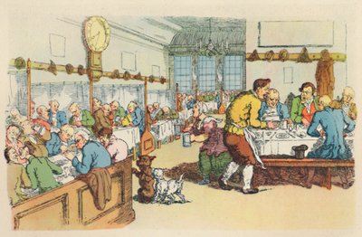 Kohtaus kahvilassa, 1788, 1944. tekijältä Thomas Rowlandson