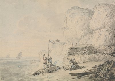 Náufragos Finlandeses tekijältä Thomas Rowlandson