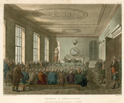 Maatalousyhdistys tekijältä Thomas Rowlandson