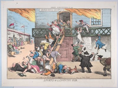 Maalaisurheilumessut, 5. lokakuuta 1810, 5. lokakuuta 1810. tekijältä Thomas Rowlandson
