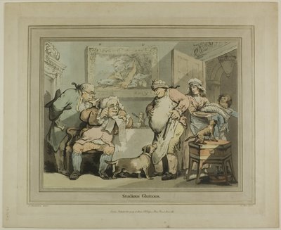 Ammattimaiset ahmattajat tekijältä Thomas Rowlandson