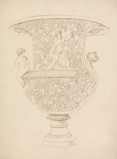 Tutkimus maljakosta tekijältä Thomas Rowlandson