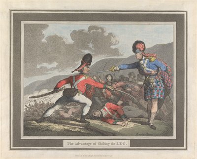 Jalan siirtämisen etu tekijältä Thomas Rowlandson