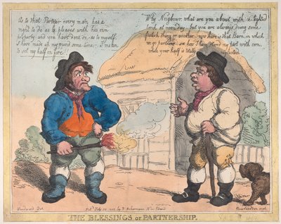 Kumppanuuden siunaukset, 28. heinäkuuta 1805, 28. heinäkuuta 1805. tekijältä Thomas Rowlandson