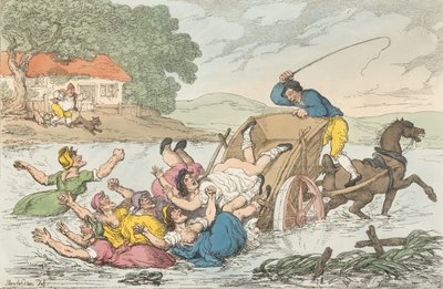 Carter ja mustalaiset, 10. toukokuuta 1815, 10. toukokuuta 1815. tekijältä Thomas Rowlandson