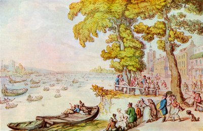 Chelsea Mall, 1929 tekijältä Thomas Rowlandson