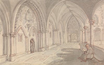 Luostarin luostarikäytävät tekijältä Thomas Rowlandson