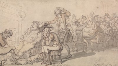 Klubihuone tekijältä Thomas Rowlandson