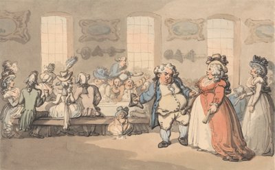 Bathin mukavuudet: aamiainen tekijältä Thomas Rowlandson