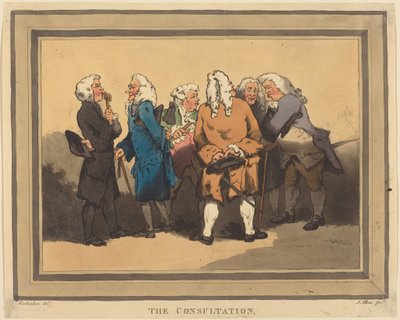 Kuuleminen tekijältä Thomas Rowlandson
