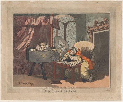 The Dead Alive!, heinäkuu 1795, heinäkuu 1795. tekijältä Thomas Rowlandson