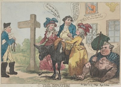 Lähtö tekijältä Thomas Rowlandson