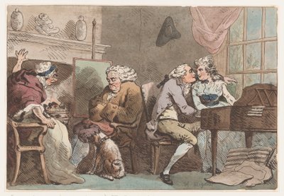 The Detection, 15. kesäkuuta 1796, 15. kesäkuuta 1796. tekijältä Thomas Rowlandson