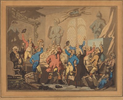 Illallinen tekijältä Thomas Rowlandson