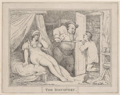 The Discovery, tammikuu 1809, tammikuu 1809.The Discovery, tammikuu 1809, tammikuu 1809. tekijältä Thomas Rowlandson