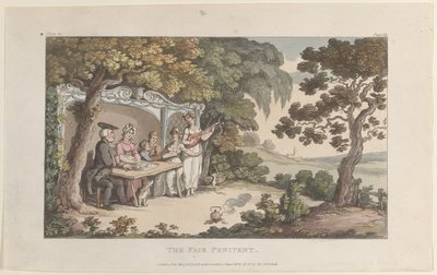 The Fair Penitent, The Vicar of Wakefield, 1. toukokuuta 1817, 1. toukokuuta 1817. tekijältä Thomas Rowlandson